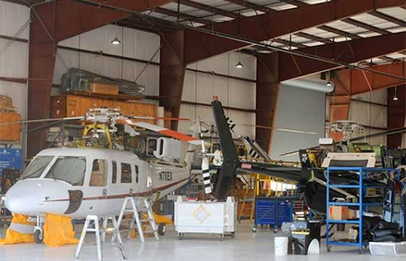 Helicopter Facility in Fillmore, California